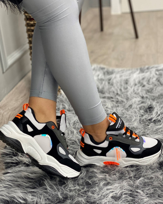 Skecher's New Sport Siyah Turuncu