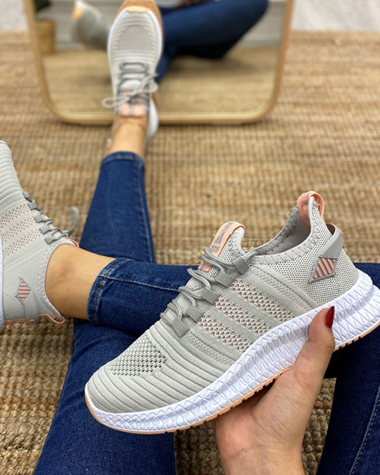 Jogger Gri Beyaz
