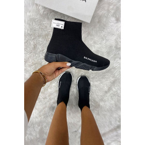 Balenciaga Çorap Full Siyah