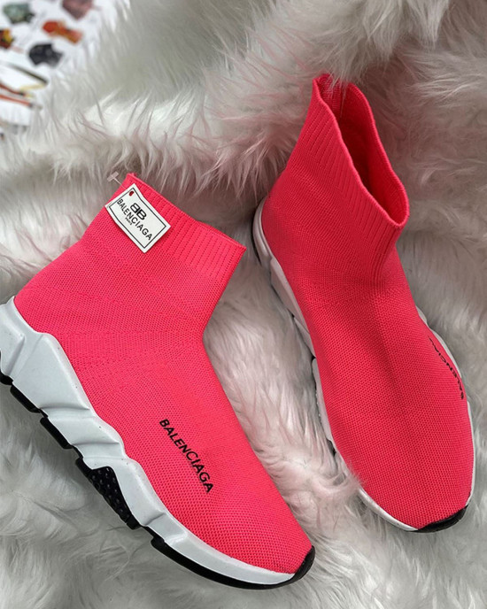 Balenciaga Çorap Kırmızı