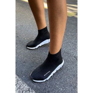 Balenciaga Çorap Siyah Beyaz