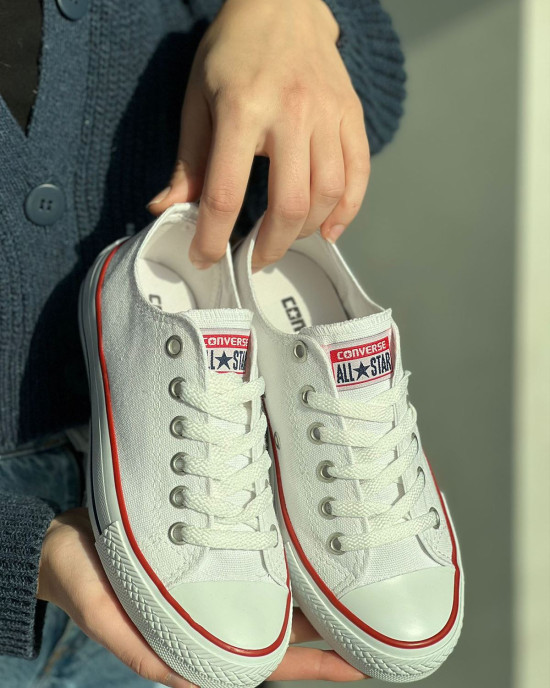 Converse beyaz Kısa